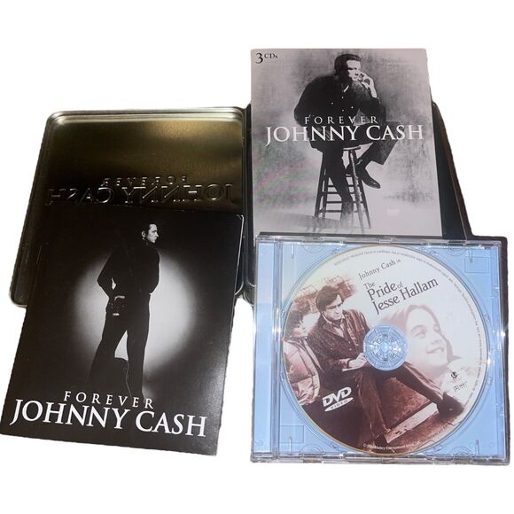 Music CD Forever Johnny Cash by Johnny Cash (CD, 2006, 3 Discs) + bonus CD - Picture 3 of 4